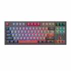 TECLADO ROYAL MECANICO RK-R87 RGB C/CABO BL/GR/RED SWITCH RED