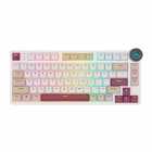 TECLADO ROYAL MECANICO RKN80 RGB C/CABO ROSY CLOUD SWITCH RED