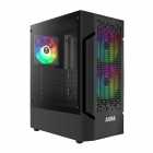 GABINETE GAMDIAS AURA GC7 3FAN ARGB BLACK