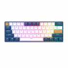 TECLADO ROYAL MECANICO RK61 RGB S/F KLEIN BLUE SWITCH RED