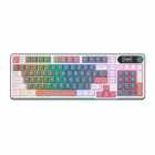 TECLADO ROYAL MECANICO RK-S98 S/F CAMPING GREEN SWITCH CHARTREU