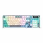 TECLADO ROYAL MECANICO RK-S98 S/F LIGHT CLOUD SWITCH CHARTREU