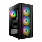 GABINETE GAMDIAS AURA GC2 MID-TOWER ARGB BLACK 4 FAN