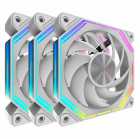 COOLER FAN AIGO DARKFLASH INF34 3X1 ARGB-PWM WHT