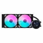 COOLER WATER AIGO DARKFALSH DN240S NEBULA BLACK C/ DISPLAY 2.1