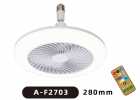 VENTILADOR DE TETO SATE C/LUMINARIA A-F2703 E27 30W 85-265V