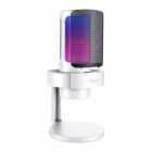 MICROFONE FIFINE A8W RGB 3.5MM WHITE