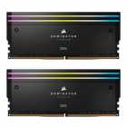 Memria Corsair Dominator Titanium RGB, DDR5 64GB (2x32GB), 6000MHz, c/Dissipador, CMP64GX5M2B6000C30, Preto