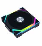 Cooler Fan de Gabinete Lian Li Uni Fan Wireless 120 Reverse Blade 12RSL1W1B, PWM 4-pinos, 120mm, com L-WIRELESS CONTROLLER, Preto