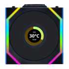 COOLER FAN LIAN LI UNI FAN SL WIRELESS LCD 120 X1 REVERSE BLADE