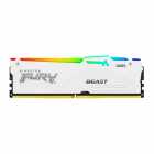 MEM DDR5 16GB 5200 KINGSTON FURY BEAST RGB WHITE KF552C36BWEA-16