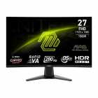 MON 27 MSI MAG276CXF CURVO/FHD/280HZ/PRETO