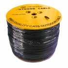 CABO REDE UTP 305M EXTERNO 20% VOYAGER CAT6 PRETO