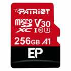 CARTAO MICROSD 256GB PATRIOT V30 U3 SDHC C10 PSF256GVX31XMCX