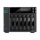 SERVIDOR NAS ASUSTOR AS6706T QC 2.0/6BAY/8GB/4 M.2 2-GBLAN/USB3.2
