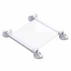 SUPORTE DE VENTOSA PARA STARLINK MINI BRANCO