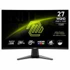 MON 24 MSI MAG 242C CURVO FHD/180HZ/1MS PRETO