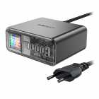 CARREGADOR ACEFAST Z4 PD128W 3USB-C + USB-A GRAY