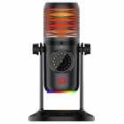 MICROFONE REDRAGON GM306 STELLARIS RGB USB-C BLACK
