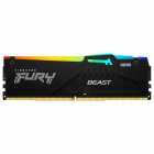 MEM DDR5 16GB 5600 KINGSTON FURY BEAST RGB BLACK KF556C36BBEA-16