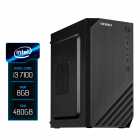 PC Montado, Intel Core i3 7100 3.90GHz, RAM 8GB DDR4 3200MHz, SSD 480GB 2.5