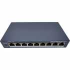 HUB SWITCH HIKVISION 08P DS-3E1309P-EI/M POE /100