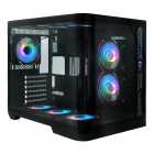 GABINETE SATE K910 GAMER 9FAN/ARGB PRETO