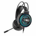 FONE HP C/ MICROFONE DHE-8001 P2 RGB PRETO