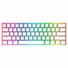 TECLADO REDRAGON K630W-RGB DRAGONBORN WHITE USA SWITCH BROWN