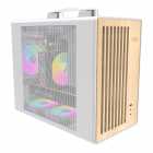 GABINETE AIGO DARKFLASH WD200 WHITE S/FAN