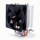 Cooler CPU Air Keepdata KD-P2, Preto, 92MM, Intel 775/115X/1200/1366/1700/2011/2066, AMD AM2+/AM3+/AM4/AM5/FM1/FM2+