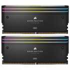 Memria Corsair Dominator Titanium, RGB, DDR5 96GB (2x48GB), 6800MHz, c/Dissipador, CMP96GX5M2B6800C40, Preto