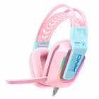 FONE P2 ONIKUMA X13 C/MIC USB PINK RGB 50MM