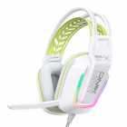 FONE P2 ONIKUMA X13 C/MIC USB WHITE RGB 50MM