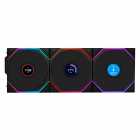 COOLER FAN LIAN LI UNI FAN TL WIRELESS LCD 120 X3 BLACK/ARGB/3FAN