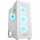 GABINETE COUGAR MX220 WHITE 4FAN RGB