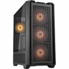GABINETE COUGAR MX600 RGB 4 FAN MESH BLACK