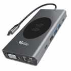 HUB USB 4LIFE FL13V 13EN1 4K/UHD/100/GRAY