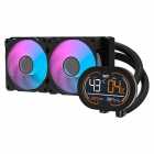 COOLER WATER DARKFLASH DH240D - BLACK DH240D BLACK
