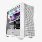 GABINETE AIGO DARKFLASH DS900 MESCH WHITE S/FAN