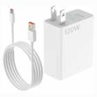 CARREGADOR XIAOMI 120W C/CABO CHARGING COMBO WHITE USB-A MDY-13-EG BHR6040US