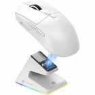 MOUSE ATTACK SHARK X6 1K 49G/PAW3395 C/BASE WHITE