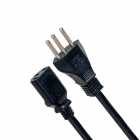 CABO DE FORCA P/ FONTE 2M PADRAO USA 10AMP