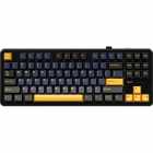 TECLADO AULA F87 80% RGB S/FIO SW.GRAYWOOD V3 EUA BLACK/BLUE/ORAN
