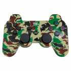 CONTROLE PS3 PLAYGAME DUALSHOCK CAMO YELLOW/BROW A-1054125