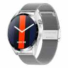 RELOGIO SMART TEC GT3 PRO METAL SILVER