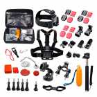 KIT ACCESORIOS QUANTA P/ CAMERA GOPRO QTSCA601 BLK BLACK / 11PC