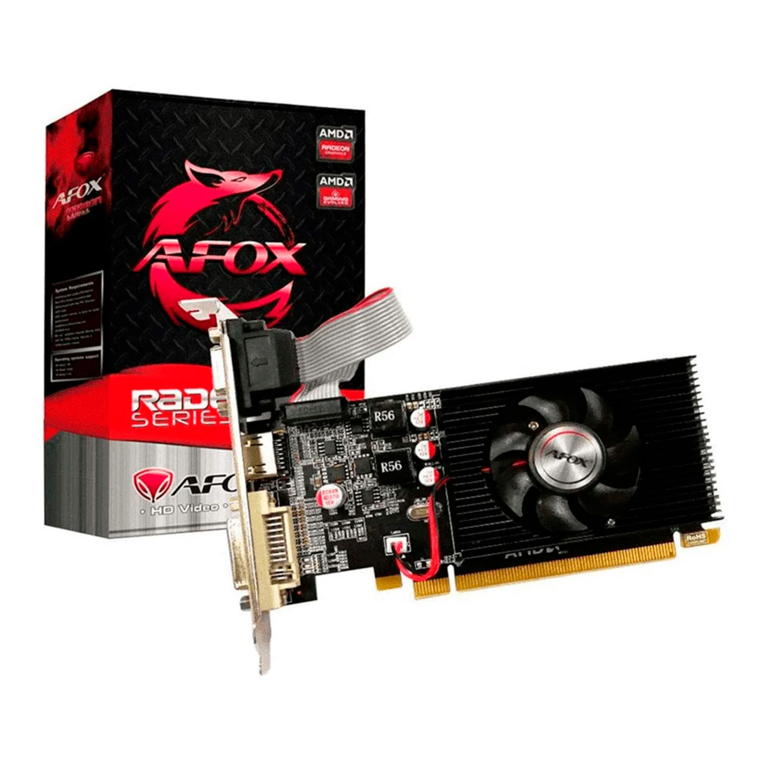 VGA R5-230 2GB AFOX DDR3 64BIT AFR5230-2048D3L9