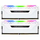 Memria Corsair Vengeance RGB Pro, DDR4 16GB (2x8GB), 3600MHz, c/Dissipador, CMW16GX4M2C3600C18W, Branco