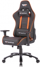 CADEIRA GAMER DARKFLASH RC-600 PRETO/LARANJA